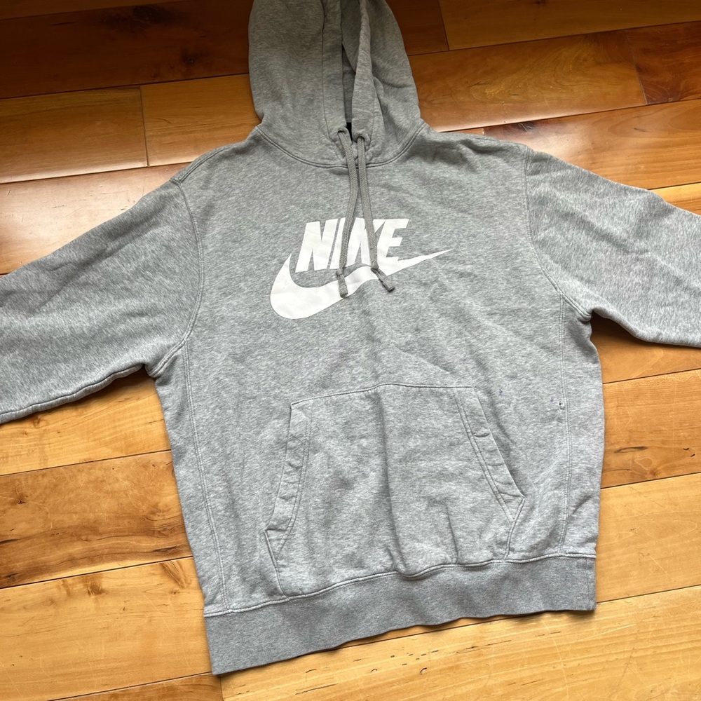 Nike Heather Gray Hoodie